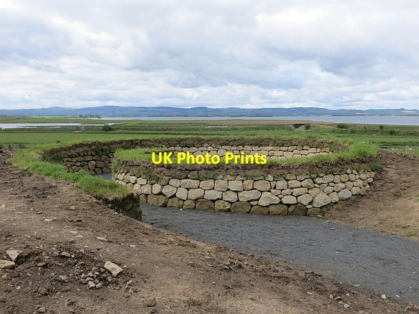 Photo 6"x4" Spiral dyke, Vane Farm Ballingry c2014