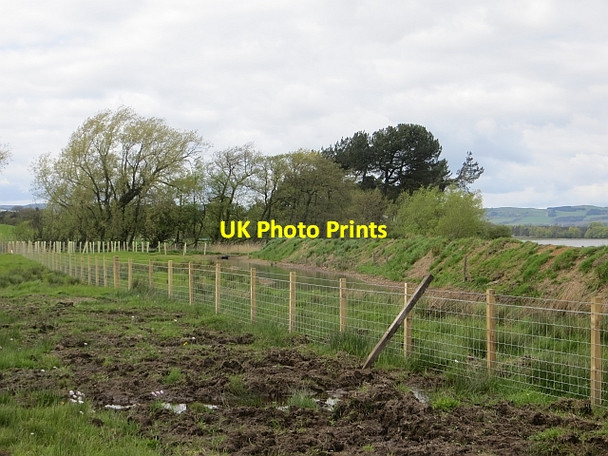 Photo 6"x4" Earthworks, Loch Leven Kinross c2014