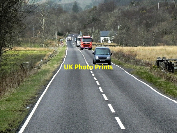 Photo 6"x4" A816 near Drimvore Killinochonoch c2014
