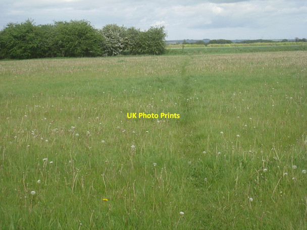 Photo 6"x4" Path through a grass field Everingham c2014