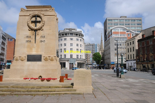 Photo 6"x4" Cenotaph in Bristol Bedminster c2014