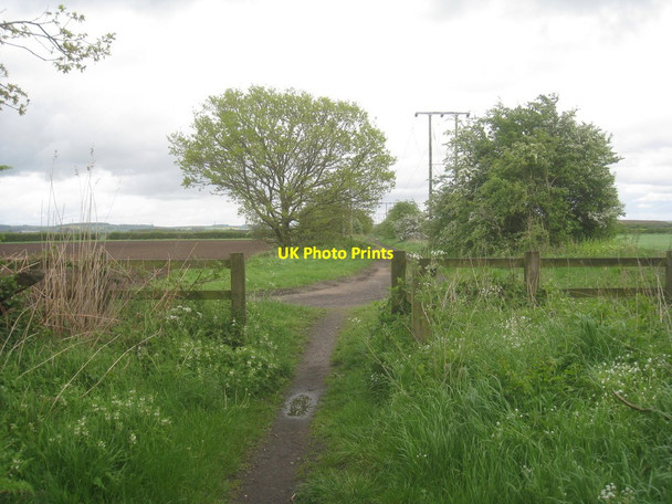 Photo 6"x4" Leaving the site of Everingham Station Harswell c2014