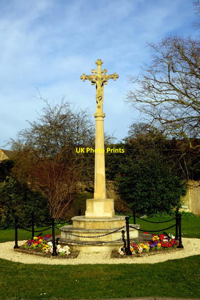 Photo 6"x4" The war memorial in Cassington Cassington\/SP4510 c2014