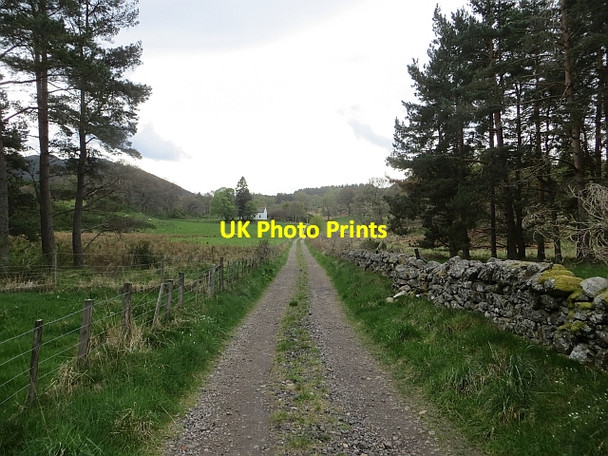 Photo 6"x4" Slugan Road Dalfaber c2014