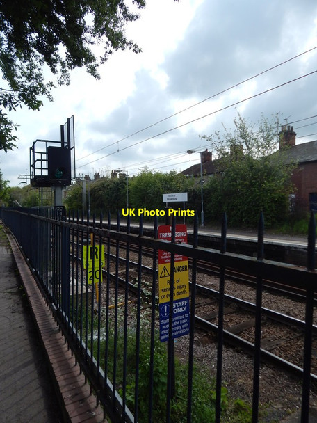 Photo 6"x4" Railway line at Wivenhoe railway station Wivenhoe c2014