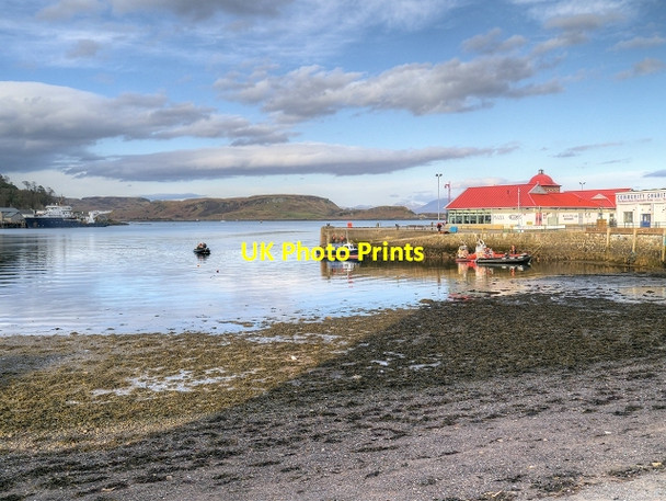 Photo 6"x4" Morning at Oban Harbour Oban\/NM8630 c2014