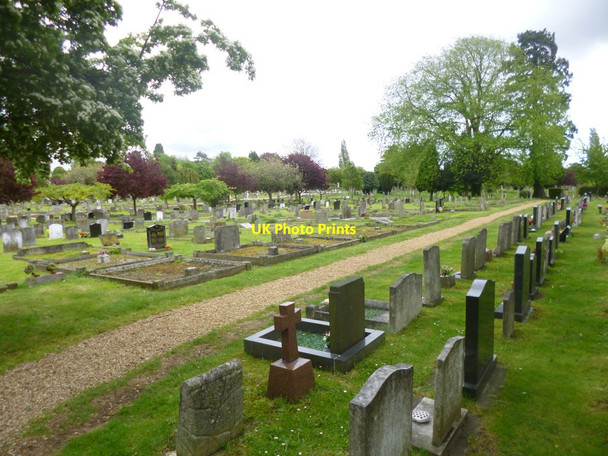 Photo 6"x4" Stamford Cemetery Stamford\/TF0207 c2014