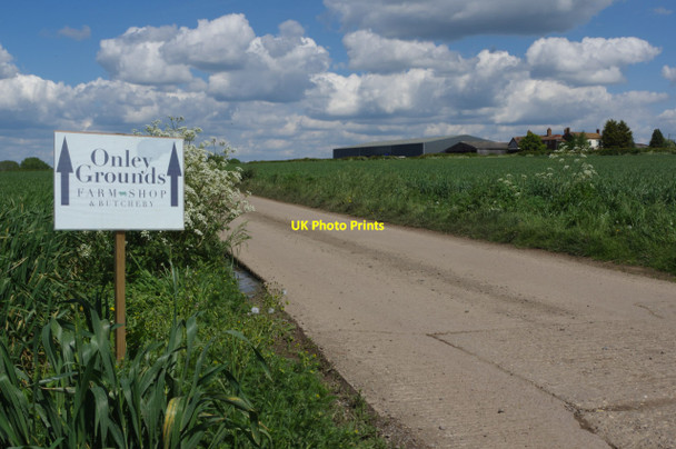 Photo 6"x4" Onley Grounds Lower Green\/SP5068 c2014