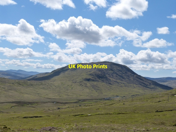 Photo 6"x4" Beinn Chlaonleud, Gleann Dubh to right Beinn Chlaonleud c2014