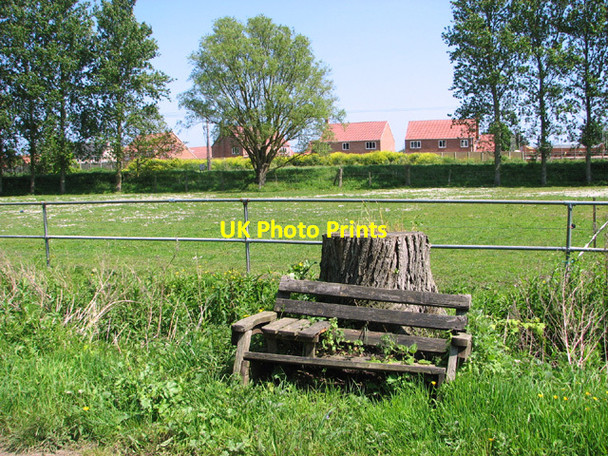 Photo 6"x4" Pastures beside Chapel Lane West Caister c2014