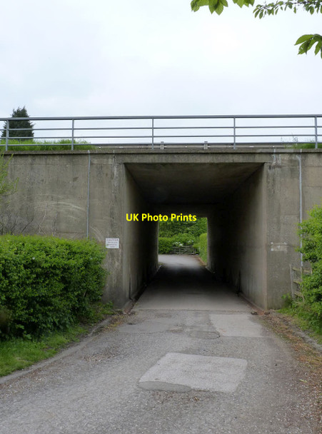 Photo 6"x4" Underpass, Manor Farm driveway Moravian Settlement c2014