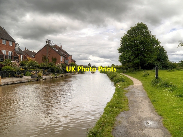Photo 6"x4" Shropshire Union Canal at Waverton Brown Heath\/SJ4564 c2014