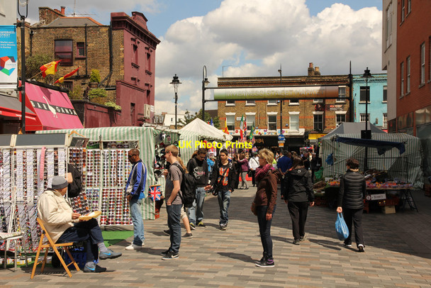 Photo 6"x4" Inverness Street Market Camden Town c2014 P1
