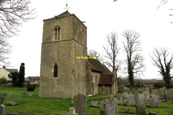 Photo 6"x4" St Nicholas church in Oddington Oddington c2014