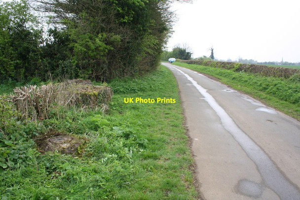 Photo 6"x4" Bescaby Lane with FBM Waltham on the Wolds c2014