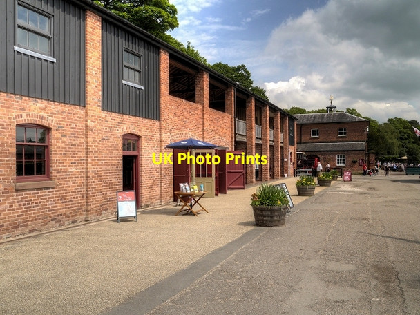 Photo 6"x4" The Stable Yard at Tatton Hall Tatton Dale c2014