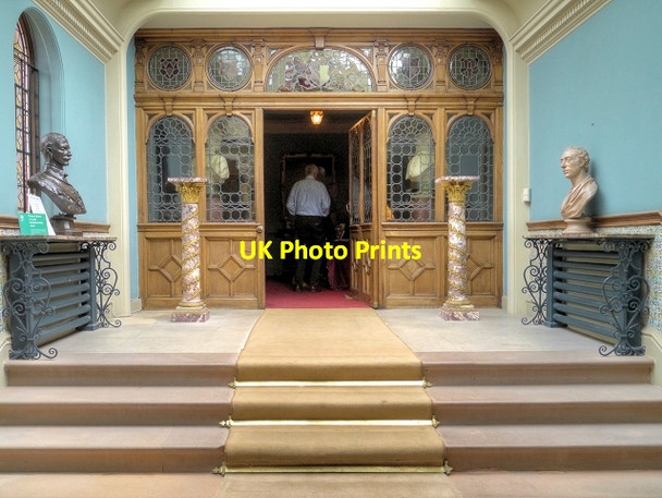 Photo 6"x4" Entrance to Tatton Hall Tatton Dale c2014