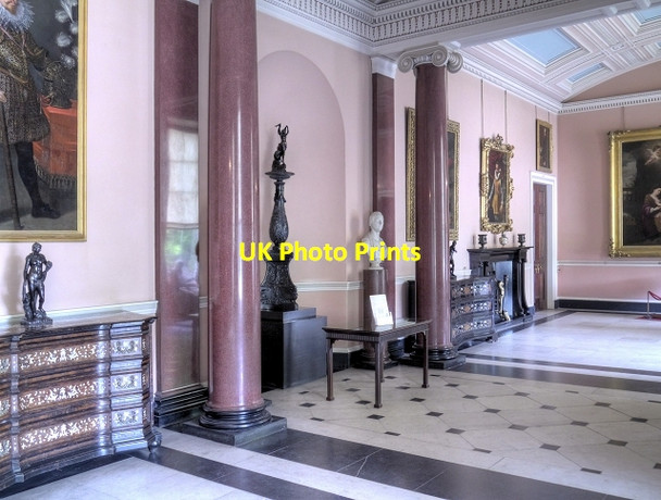 Photo 6"x4" Entrance Hall at Tatton Tatton Dale c2014