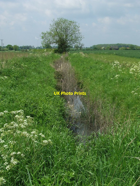 Photo 6"x4" Drainage Ditch St Peter South Elmham c2014