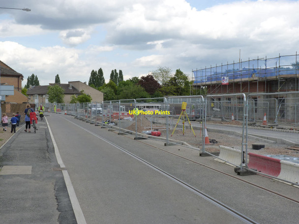 Photo 6"x4" Middle Street tram stop Beeston\/SK5236 c2014