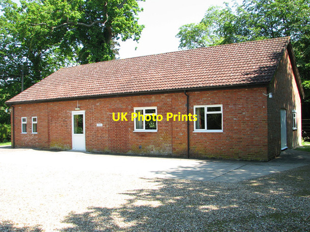 Photo 6"x4" The village hall in Flixton Flixton\/TM3186 c2014
