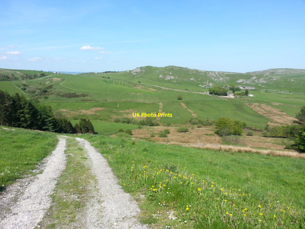 Photo 6"x4" Oxhouse Farm from Brand Side Colshaw c2014