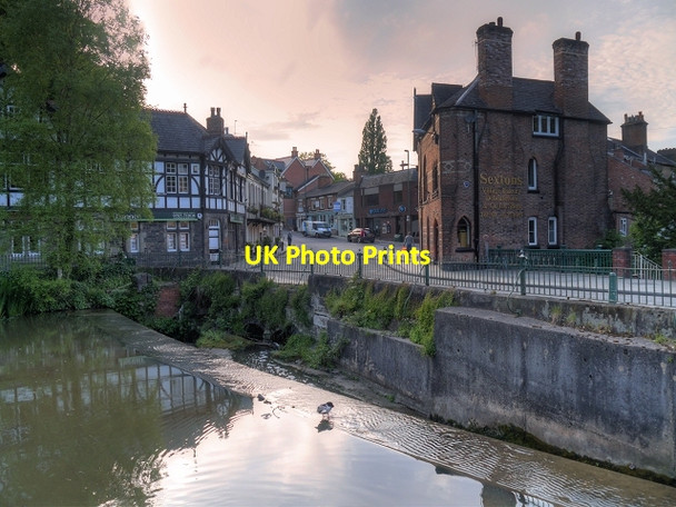 Photo 6"x4" Lymm Dam at Lymm Bridge Lymm c2014