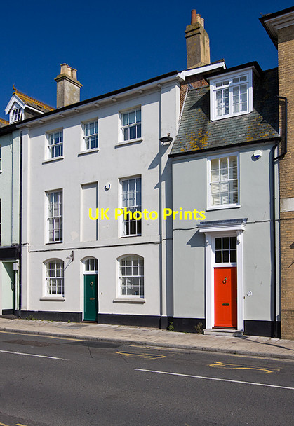 Photo 6"x4" Buildings of Christchurch (a selection): 18 Castle Street Christchurch\/SZ1592 c2014