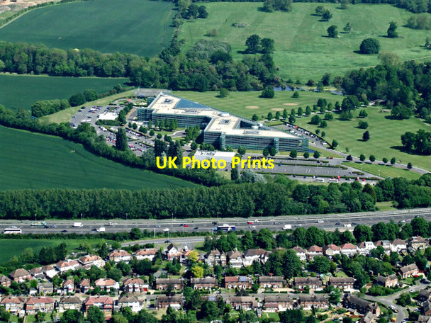 Photo 6"x4" Ditton Park from the air Slough\/SU9979 c2014