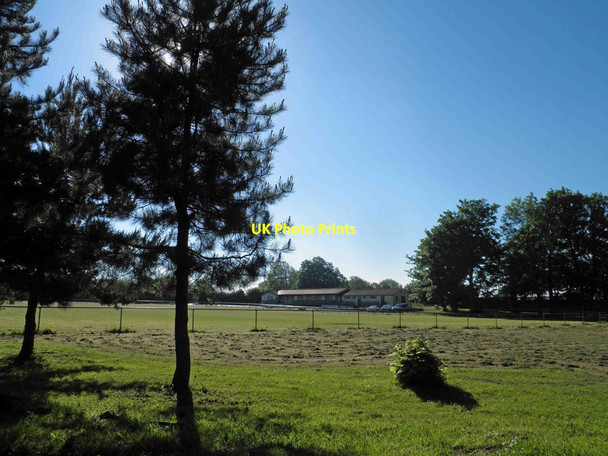 Photo 6"x4" Cricket pitch Old Down Old Down\/ST6187 c2014
