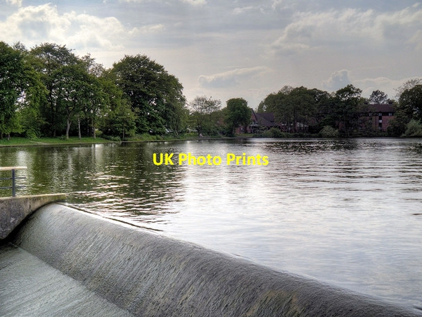 Photo 6"x4" Carr Mill Dam Overflow St Helens\/SJ5095 c2014