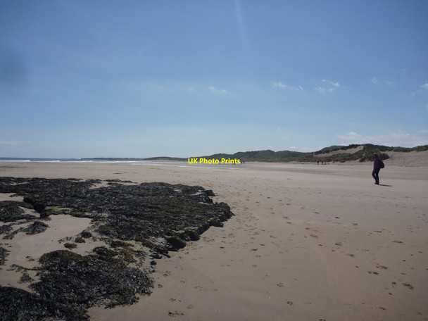 Photo 6"x4" Coastal Northumberland : Beach Near Islestone Rocks, Bamburgh Bamburgh c2014