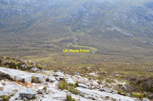 Photo 6"x4" Old shielings sites in Poll an Droighinn Inchnadamph c2014