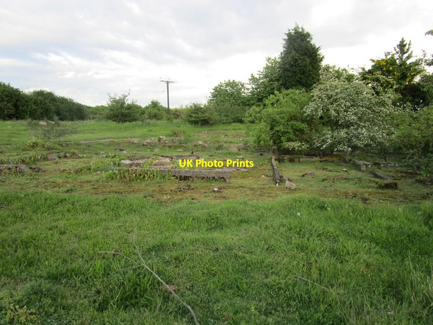 Photo 6"x4" Vestiges of lost buildings Bessacarr c2014