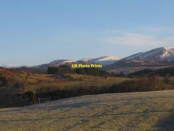 Photo 6"x4" Gleann Fearnach from Balnald Creag na Cuinneige c2008