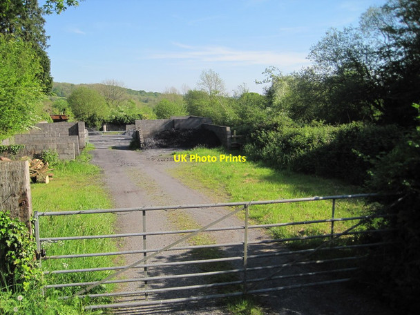 Photo 6"x4" Derwydd Road railway station (site), Carmarthenshire Llandyfan c2014
