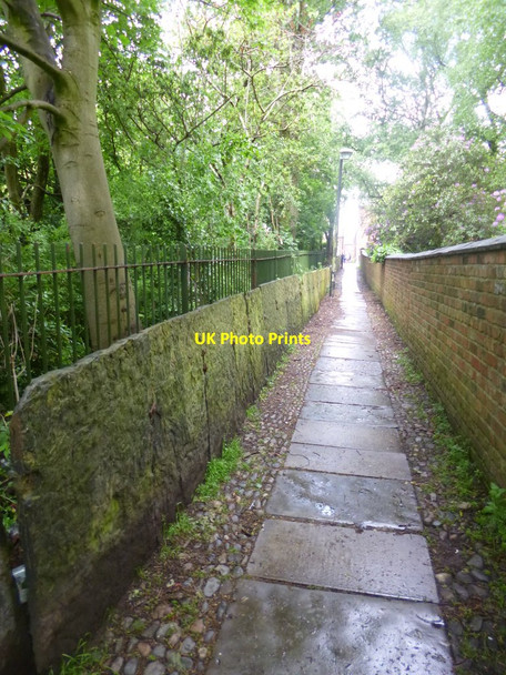 Photo 6"x4" Fairfield, wall Droylsden c2014