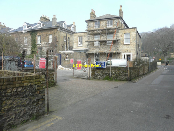 Photo 6"x4" The back of Victoria House, Maison Dieu Road Dover\/TR3141 c2014