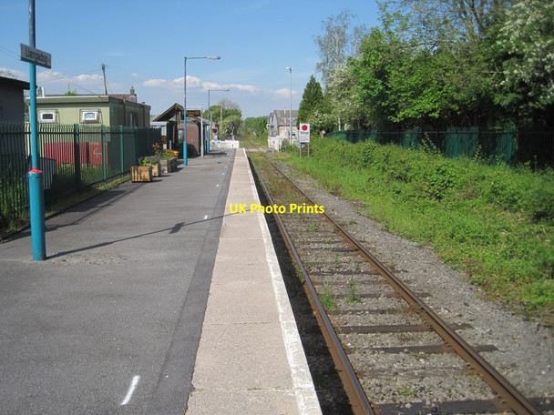 Photo 6"x4" Llangadog railway station, Carmarthenshire Ashfield\/SN6928 c2014