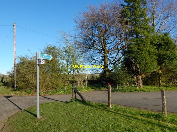 Photo 6"x4" Start of the Strathkelvin Railway Path Strathbalne c2014