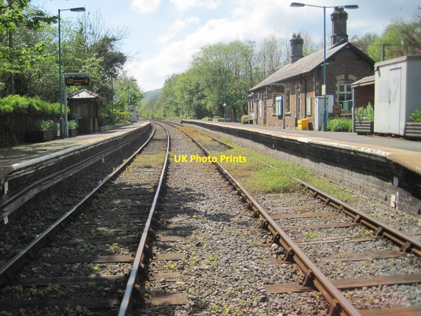 Photo 6"x4" Llanwrtyd railway station, Powys Llanwrtyd Wells c2014
