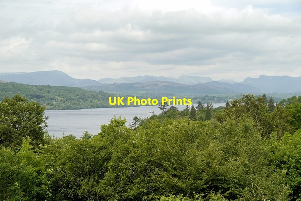 Photo 6"x4" Windermere and the Lakeland Fells Windermere\/SD4198 c2014