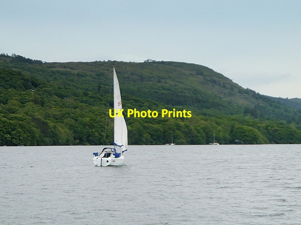 Photo 6"x4" Yacht on Windermere High Cunsey c2014