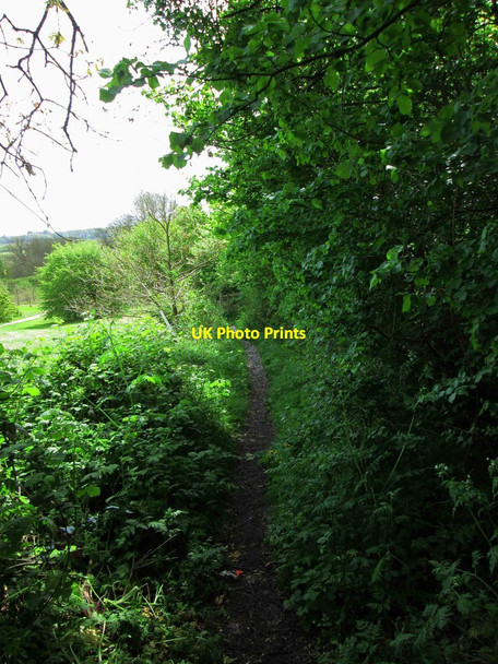 Photo 6"x4" Geopark Way near Burlish Top, near Stourport-on-Severn Stourport-on-Severn c2014
