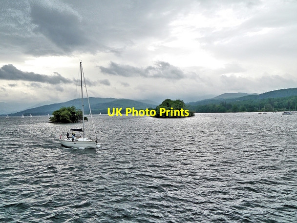 Photo 6"x4" Windermere, Hen Holme and Lady Holme Bowness-On-Windermere c2014