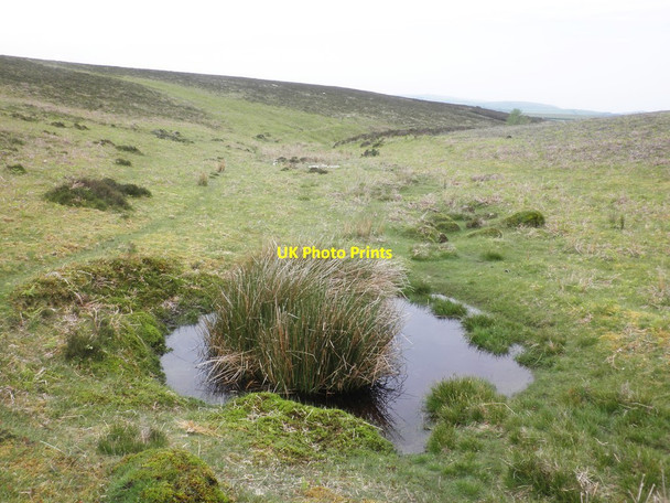Photo 6"x4" Pool, on the west side of Malmsmead Hill Malmsmead c2014