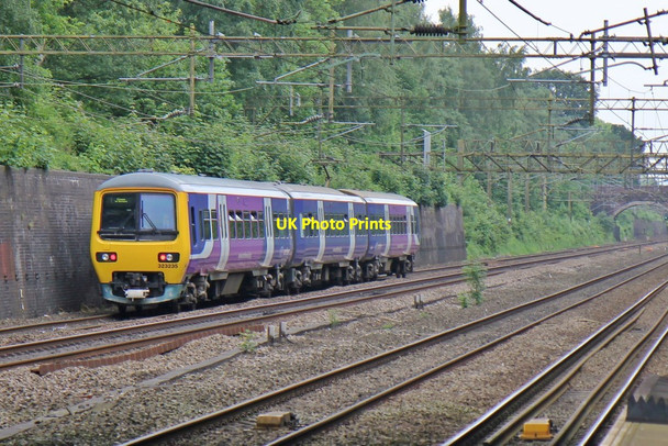 Photo 6"x4" Northern Rail Class 323, 323235, Heaton Chapel Stockport\/SJ8990 c2014