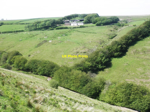Photo 6"x4" Warren Farm, set on Dry Hill Simonsbath c2014