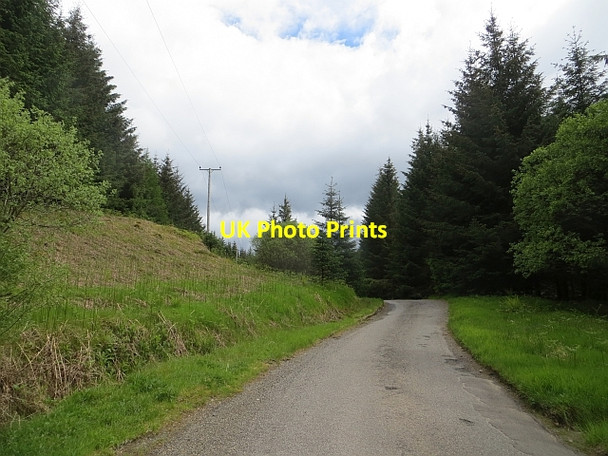 Photo 6"x4" Road from Kilmelford to Dalavich Dalavich c2014