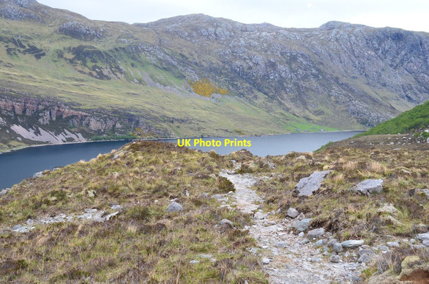 Photo 6"x4" Path from Gleann Dubh Unapool c2014
